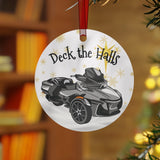 Can-Am Spyder RT Aluminum Christmas Ornament
