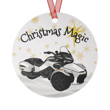 Can-Am Spyder F3 Aluminum Christmas Ornament