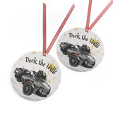 Can-Am Spyder RT Aluminum Christmas Ornament