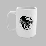 Tail of the Dragon 129 White Coffee Mug 15oz