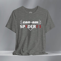 Can-Am Spyder F3 Wing Graphic Crew Neck TShirt