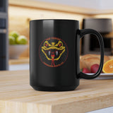 TN-421 The Snake Black Coffee Mug, 15oz