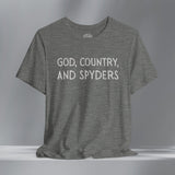 God, Country, & Spyder Crew Neck TShirt
