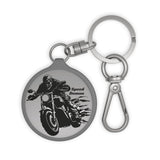 Speed Demon Acrylic Motorcycle Keychain