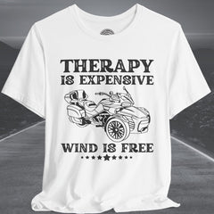 Wind is Free Can-Am Spyder | Ryker Customized Crew Neck TShirt