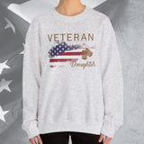 American Veteran Daughter Crew Neck Sweatshirt