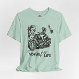 Ladies Biker Culture Crew Neck TShirt