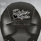Can-Am Ryker Ryder Heart Motorcycle Helmet Decal