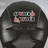Can-Am Spyder Ryder Hang Loose Motorcycle Helmet Decal
