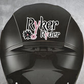 Can-Am Ryker Ryder Boho Flower Motorcycle Helmet Decal