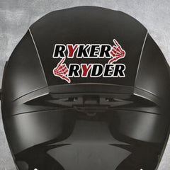 Can-Am Ryker Ryder Hang Loose Motorcycle Helmet Decal
