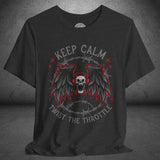 Screaming Skull Biker Culture Crew Neck TShirt