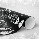 Can-Am Spyder and Bows Black Gift Wrapping Paper