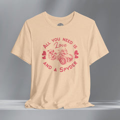 Ladies Boho Heart Can-Am Spyder Crew Neck TShirt