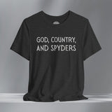 God, Country, & Spyder Crew Neck TShirt
