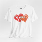 Ladies Motorcycle Love Crew Neck TShirt