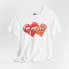 Ladies Motorcycle Love Crew Neck TShirt
