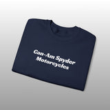 Can-Am Spyder Motorcycle Embroidered Crew Neck Sweatshirt