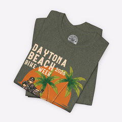 Daytona Bike Week 2026 Motorcycle Rally Commemorative Rider Shirt