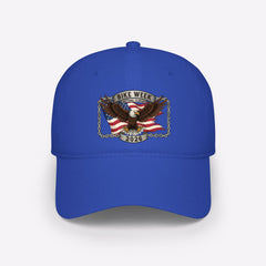 Daytona Bike Week 2026 Patriotic Eagle Baseball Cap