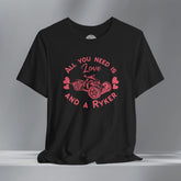 Ladies Boho Heart Can-Am Ryker Crew Neck TShirt