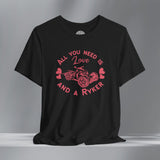 Ladies Boho Heart Can-Am Ryker Crew Neck TShirt