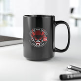 Tail of the Dragon Black Coffee Mug, 15oz