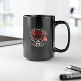 Tail of the Dragon Black Coffee Mug, 15oz