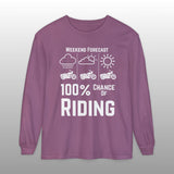 Motorcycle Weekend Forecast Long Sleeve TShirt
