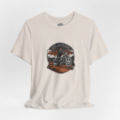 Vintage Style Motorcycle Culture Crew Neck TShirt