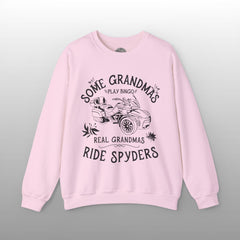 Real Grandmas Ride Customized Can-Am Spyders Sweatshrt
