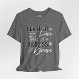 Ladies Biker Vibe Crew Neck TShirt