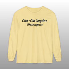 Can-Am Spyder Script Text Long Sleeve TShirt
