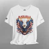 Black Hills South Dakota American Eagle Crew Neck TShirt