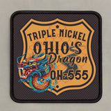 OH-555 Triple Nickel Printed Iron-On Patch