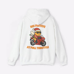 Biker Bee Christmas Hoodie | Full Throttle by Motorcycle Inn