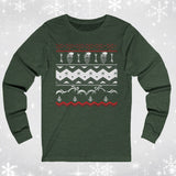 Ugly Christmas Long Sleeve Crew Neck TShirt