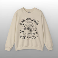Real Grandmas Ride Customized Can-Am Spyders Sweatshrt