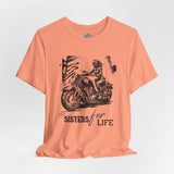 Ladies Biker Culture Crew Neck TShirt
