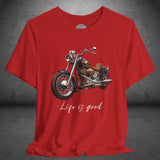 Vintage Harley Motorcycle Culture Crew Neck TShirt