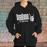 Badass Mama Skull Hooded Sweatshirt