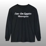 Can-Am Spyder Script Text Long Sleeve TShirt