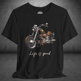 Vintage Harley Motorcycle Culture Crew Neck TShirt