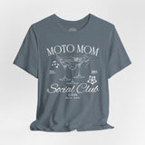 Moto Mom Customized Crew Neck TShirt