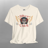 Biker Chick Day of the Dead TShirt