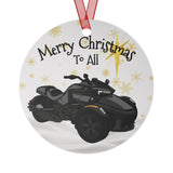 Can-Am Spyder F3 Aluminum Christmas Ornament