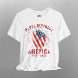 Happy Birthday America 250th Anniversary TShirt