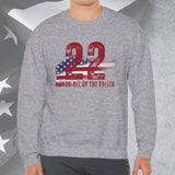 22 a Day American Veteran Crew Neck Sweatshirt