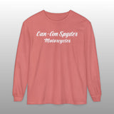 Can-Am Spyder Script Text Long Sleeve TShirt