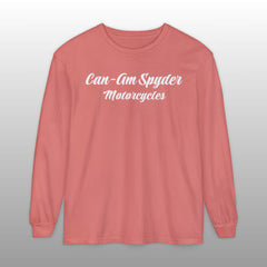 Can-Am Spyder Script Text Long Sleeve TShirt